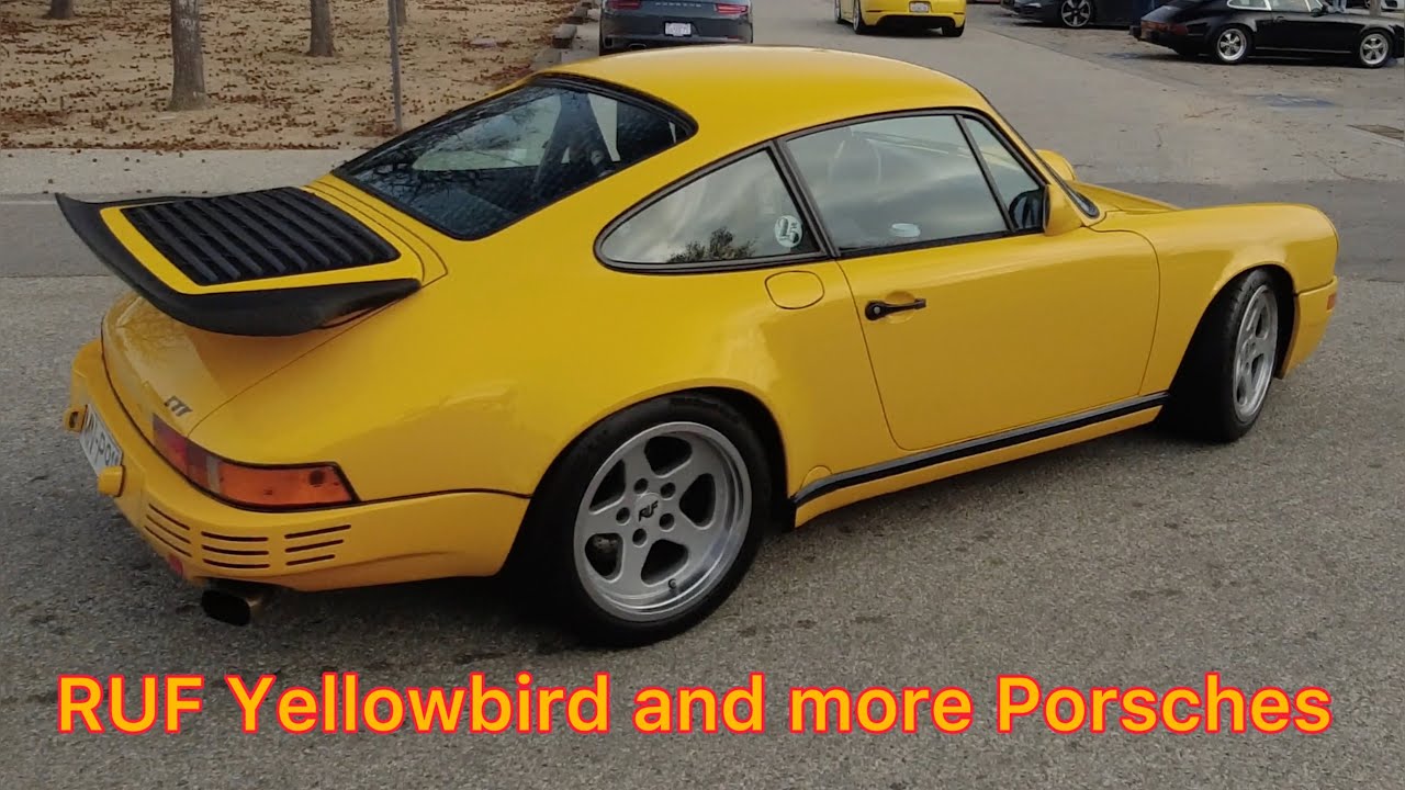 PORSCHES RUF Yellowbird and more - Cars in Motion
