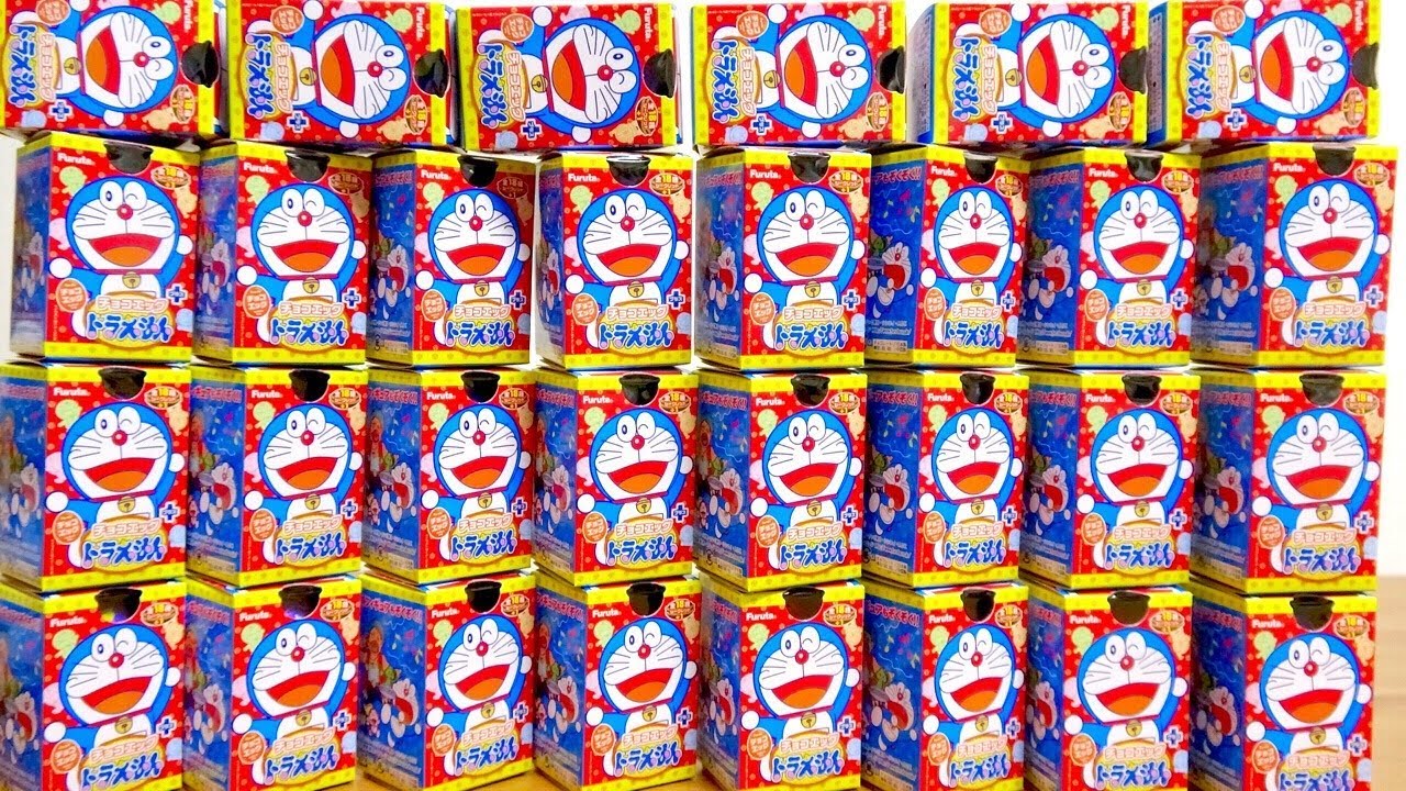 チョコエッグ ドラえもんプラス 大量開封☆全18種＋シークレット1種 コンプできるか！？Doraemon surprise egg