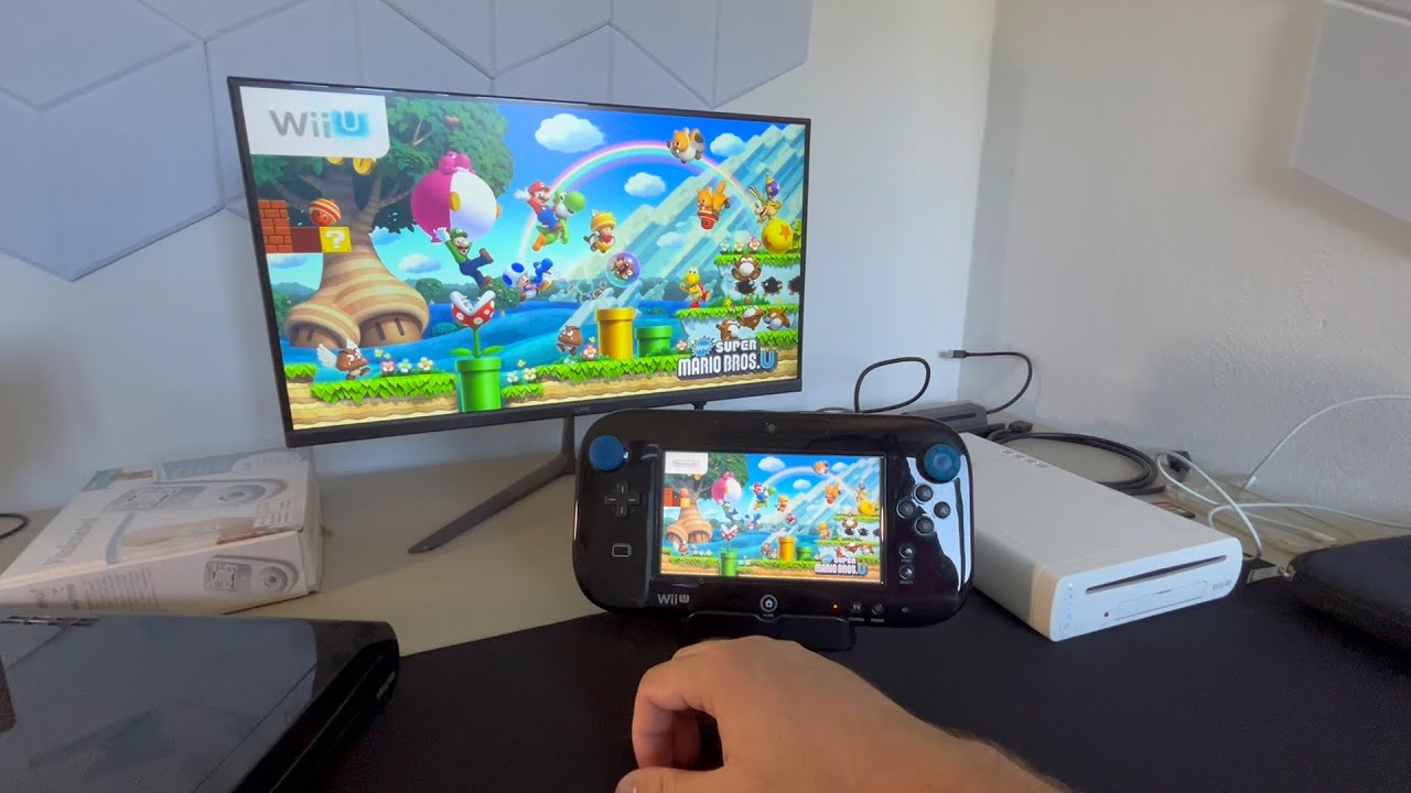 Compré una Wii U Blanca Por 5€