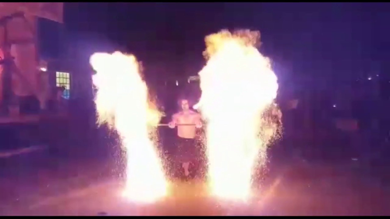 Fogelvrei Dornum Feuershow