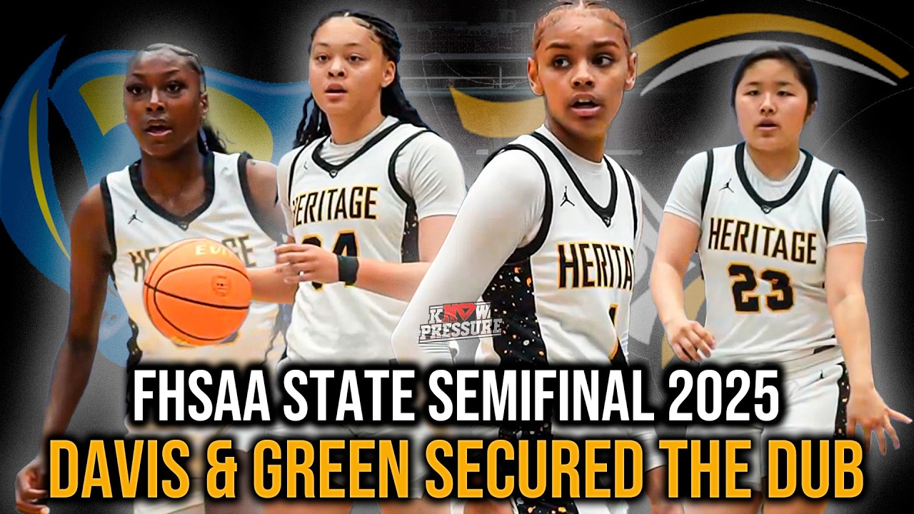 VALUABLE MEMORY! ✨ Relive the Ta'Niyah Davis & Jasleen Green Show vs Rickards | 2025 State Final