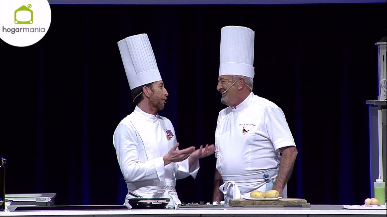Karlos Arguiñano y Pablo Motos cocinan juntos en la Feria Hogarmania 2016