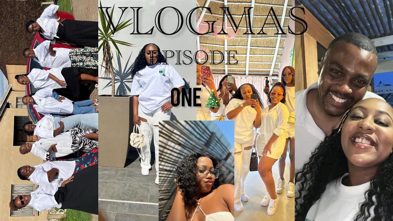VLOGMAS EDISODE ONE🎄| WEEKEND WITH MY FRIENDS| FAMILY ❤️ #roadto1k #vlogmas #southafricanyoutuber 