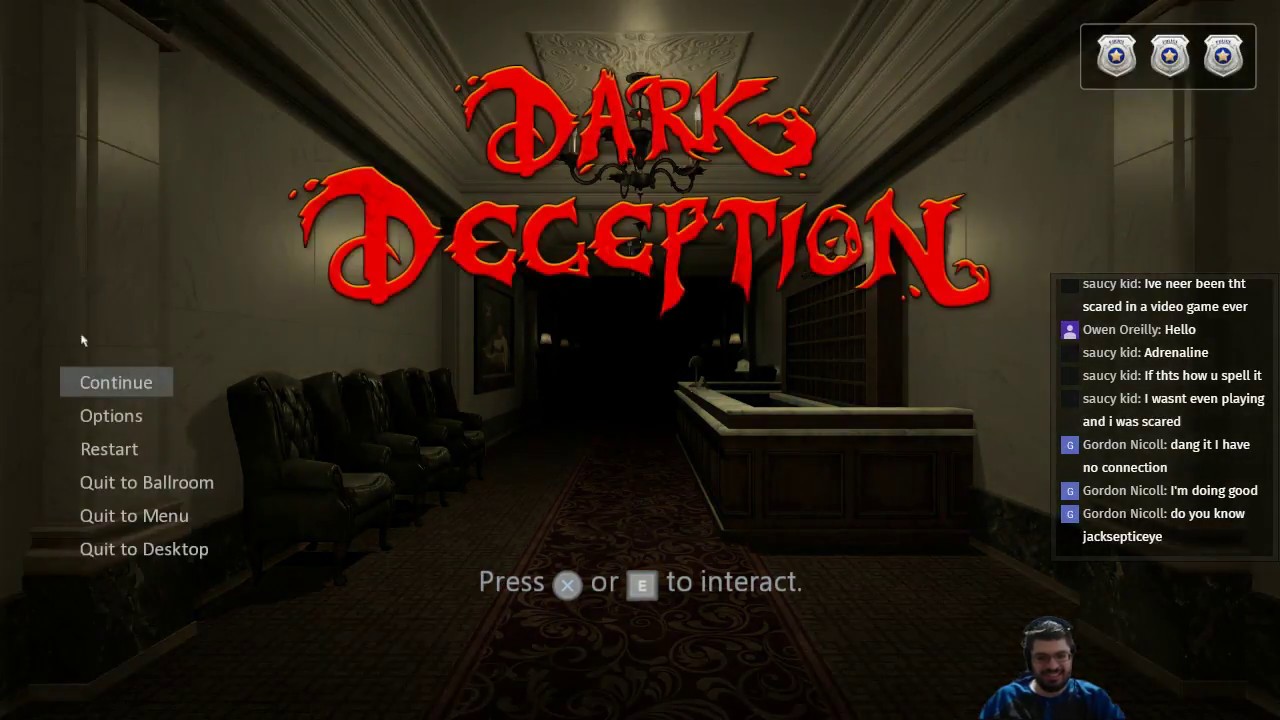 DGA Live-streams: Dark Deception - Demo (Ep. 2 - Gameplay / Let's Play)