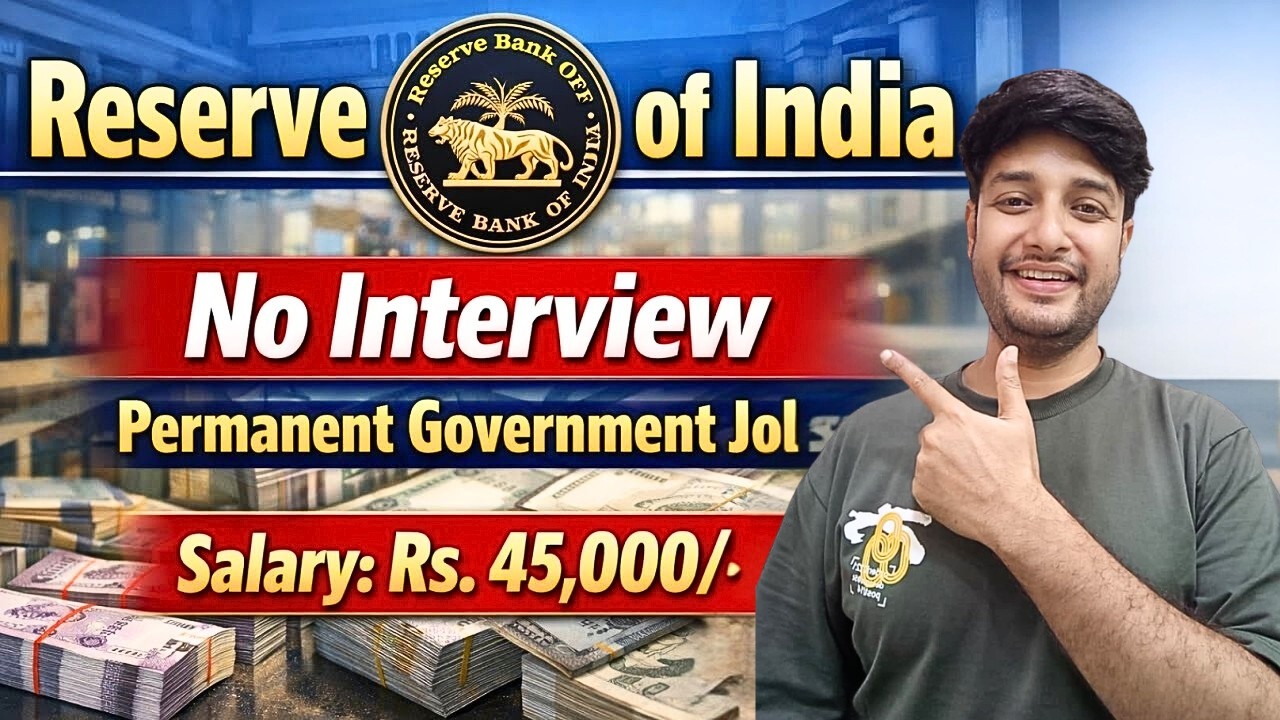RBI Assistant 2026 Notification Out 🔥 Salary ₹45,000+ | Eligibility, Exam Pattern &  Apply Process 