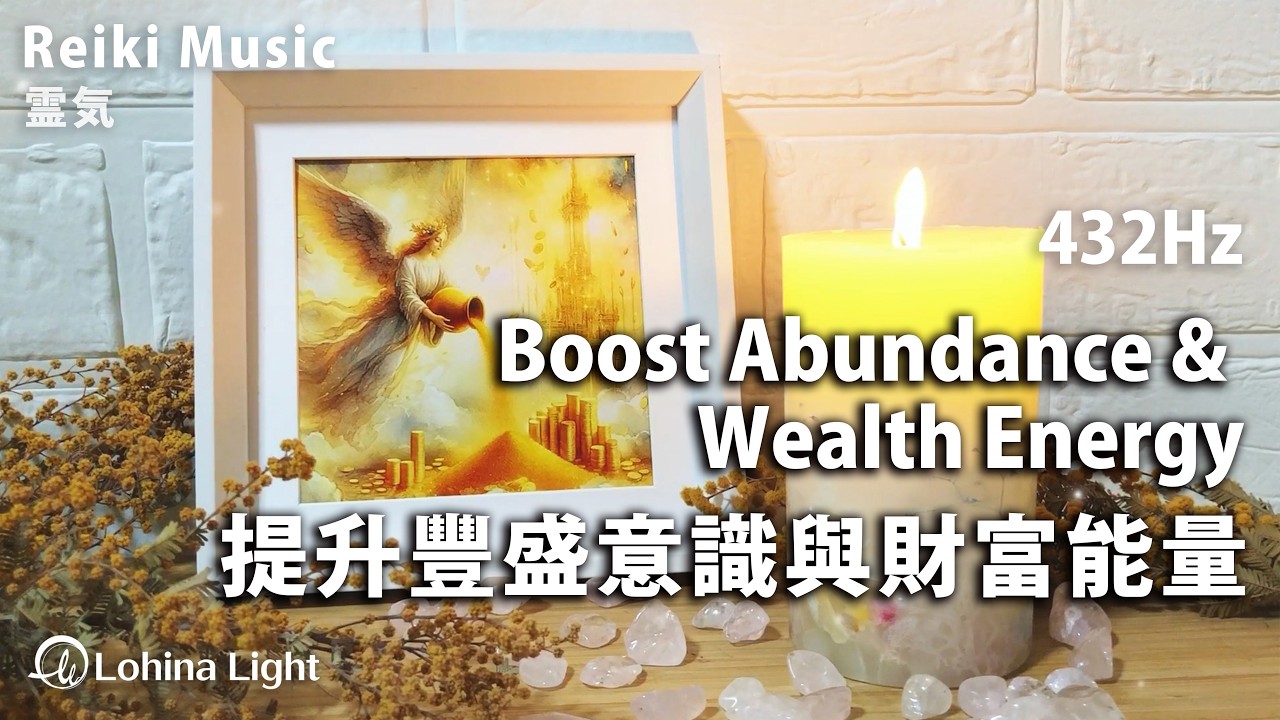 Boost Abundance & Wealth Energy | Attract Money, Activate Prosperity | Angelic Reiki Healing