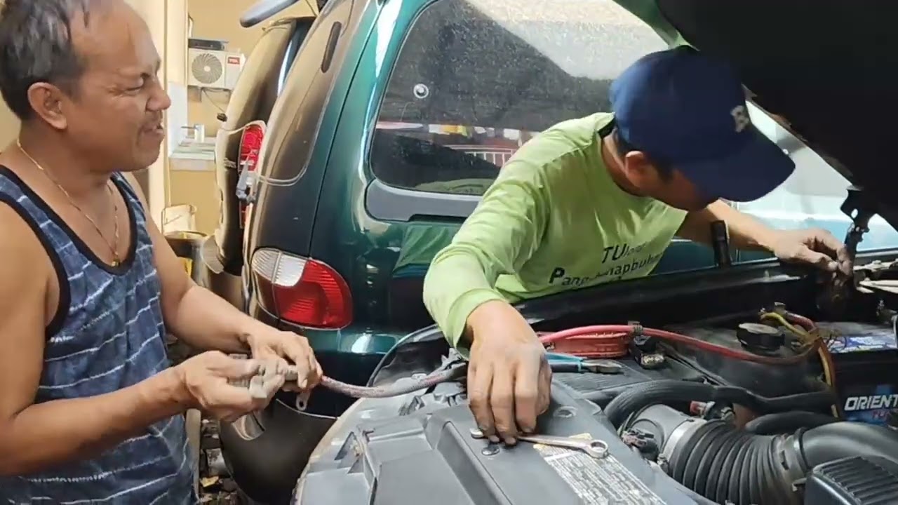 ( American car Suburban) Na lagutok pag Inistart, Starter Balak kalasin ni Sir...