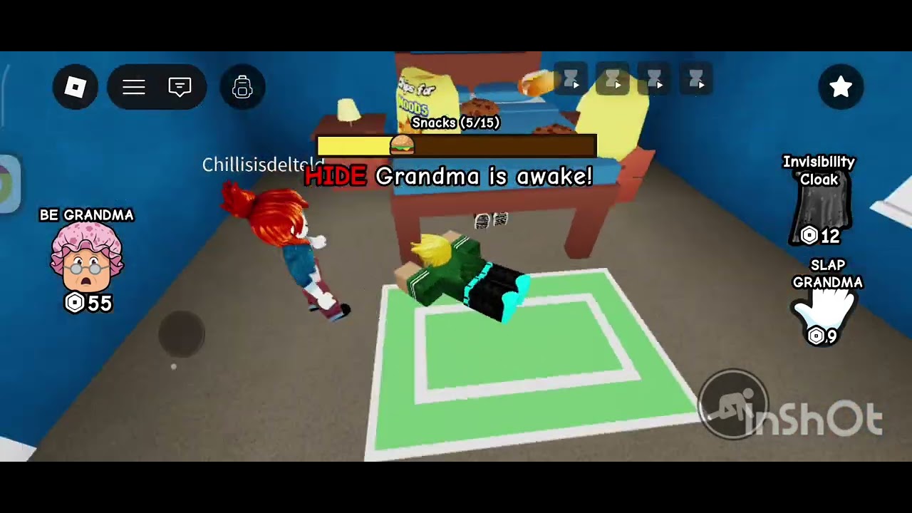 I Playd Don't Wake Up Grandma 