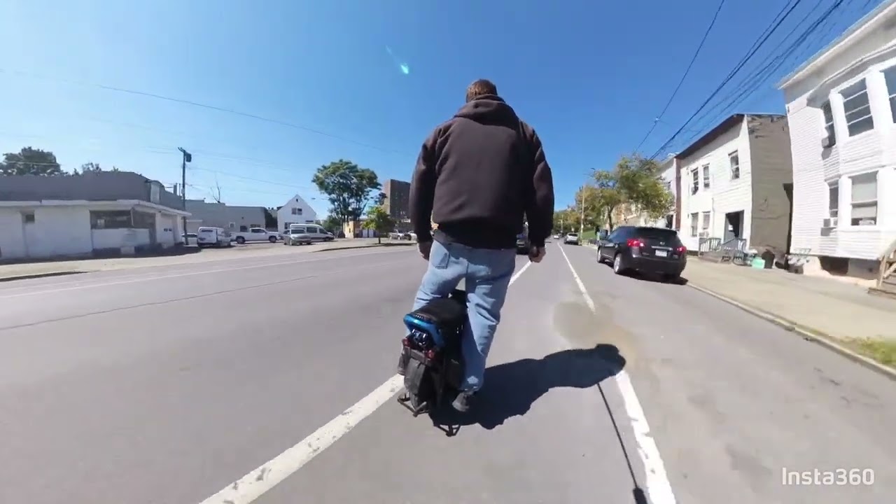 Commuting to work on my 