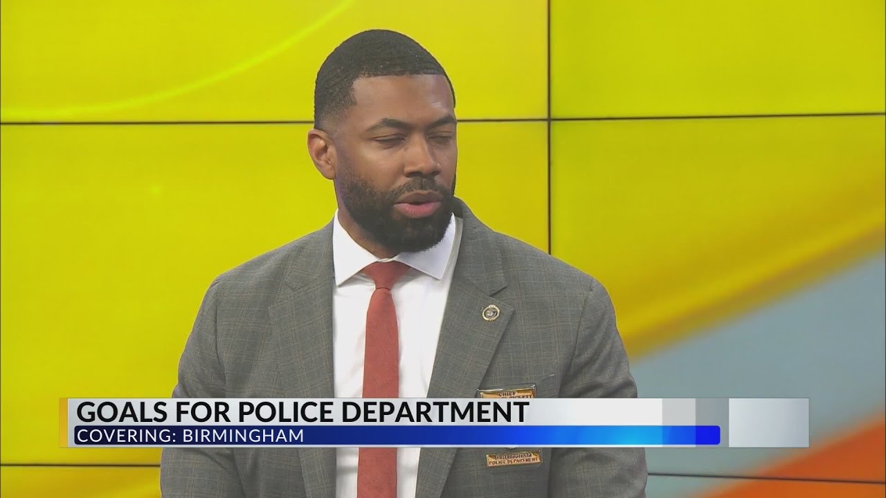 New Birmingham Police Chief Michael Pickett discusses goals for the city