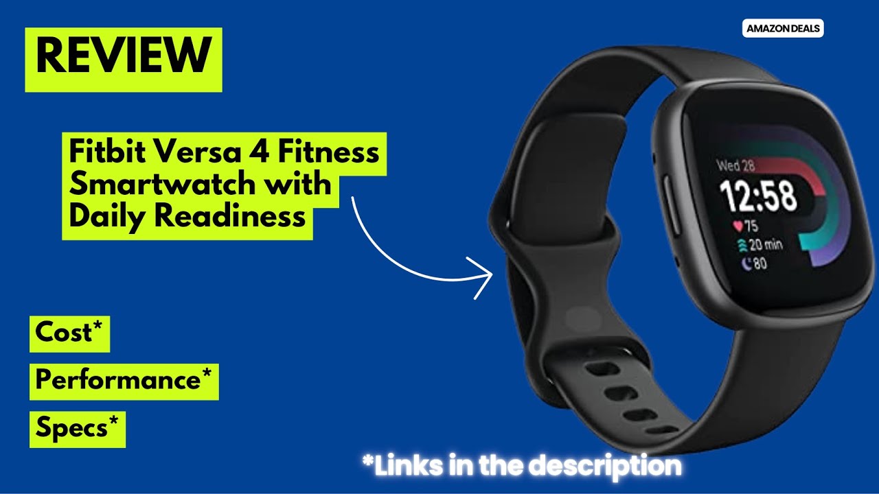 Обзор Fitbit Versa 4 2025 — лучшие фитнес-часы для отслеживания здоровья, сна и тренировок