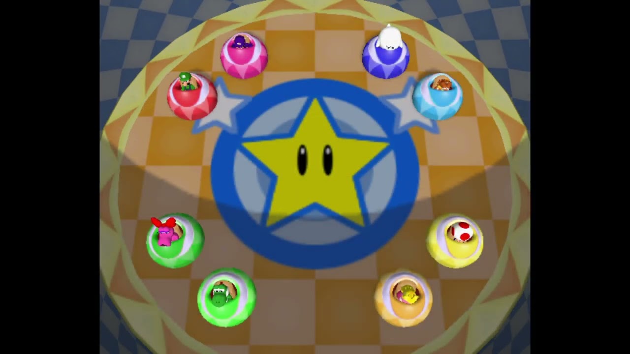 Automatic Mario Party 7 Japanese Bowser's Enchanted Inferno! 4-Team Battle 50 Turns