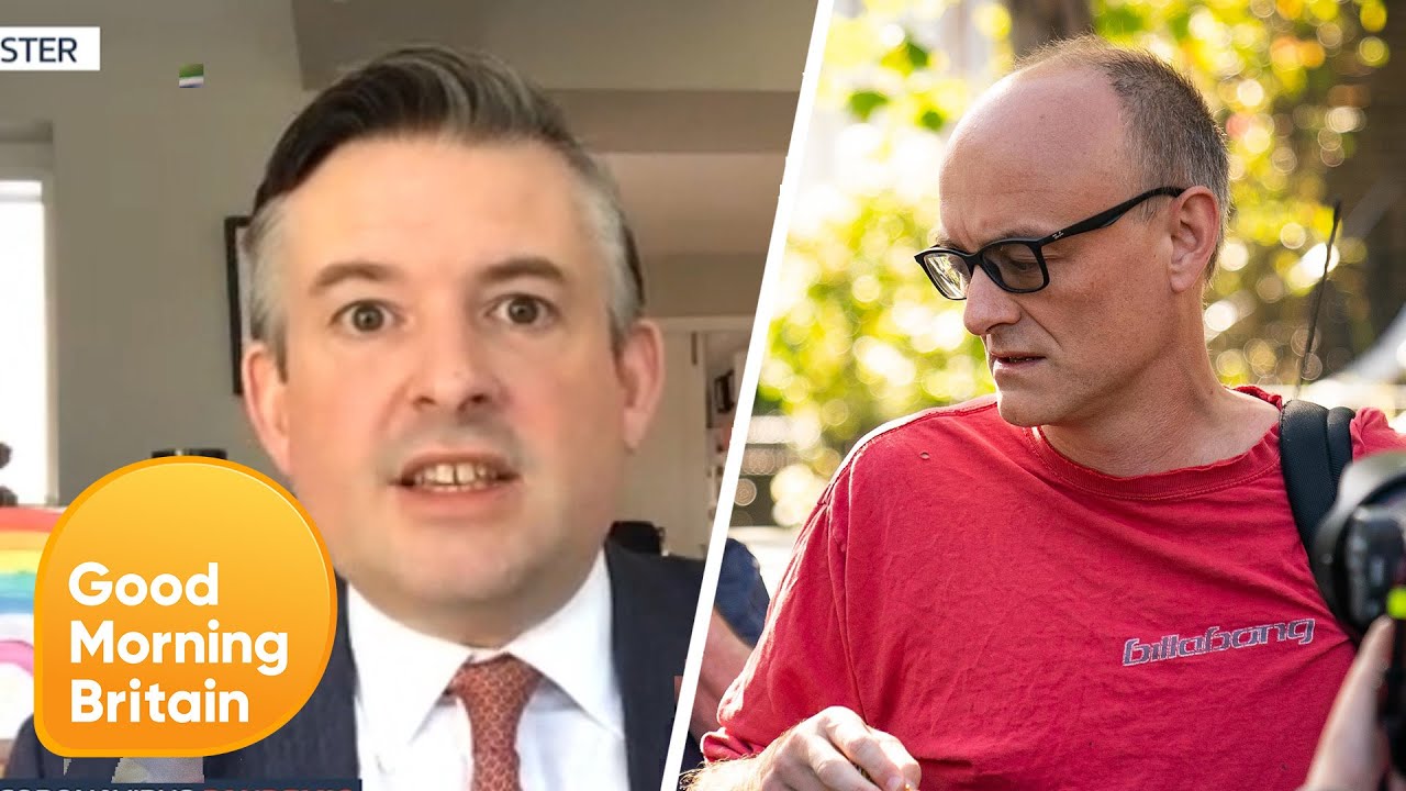 Jonathan Ashworth Criticises Dominic Cummings Breaking Lockdown Rules | Good Morning Britain