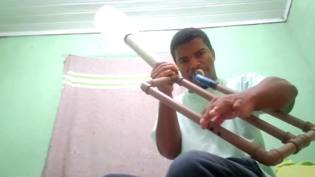 tuba de cano PVC  hino CCB  ( 328. GRANDE É O TEU PODER, SENHOR  )