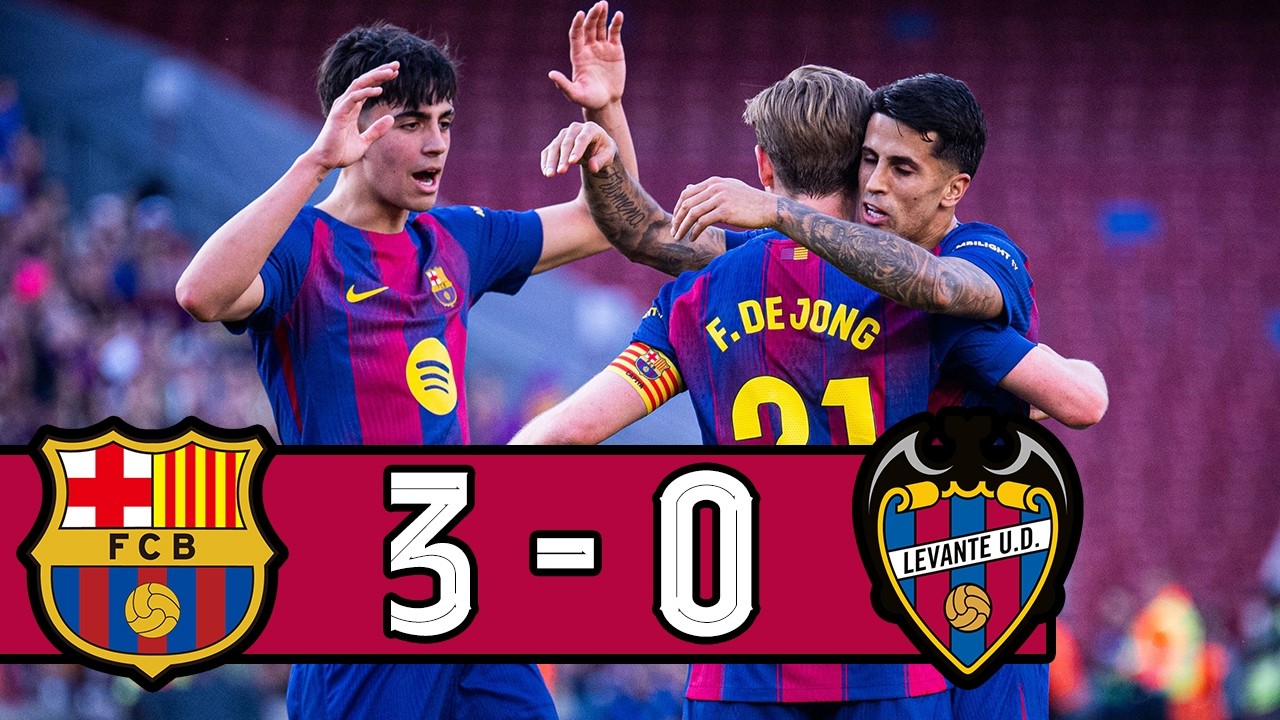 Cancelo Show! 5 Headlines from Barcelona over Levante