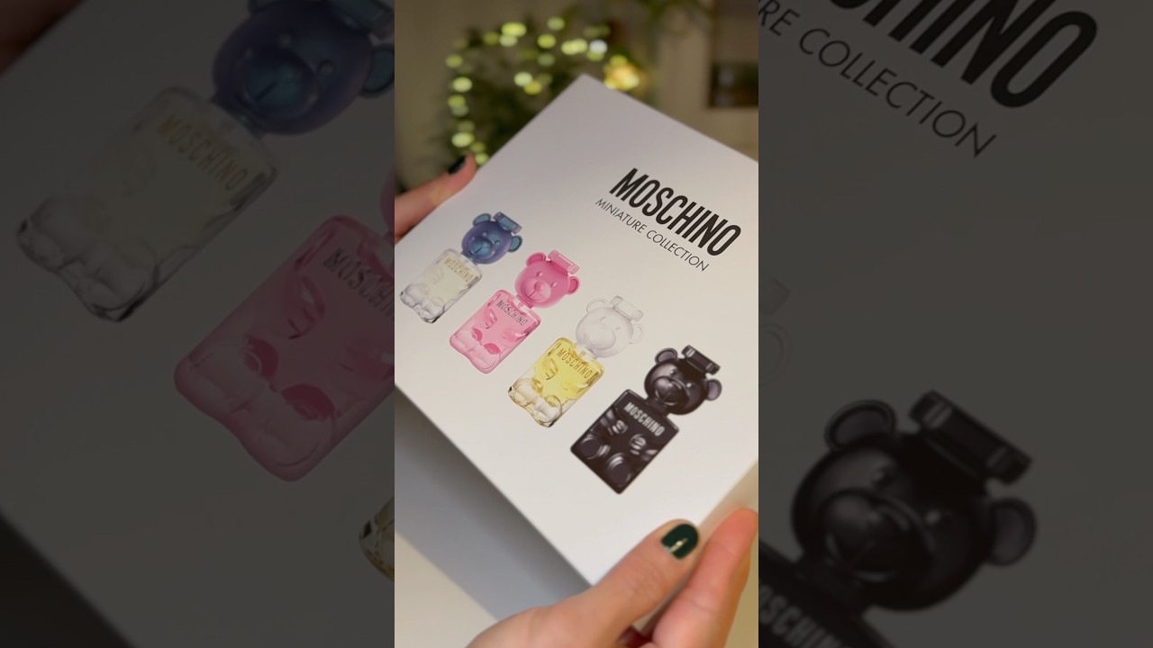 @moschino  Miniature Collection. A luxurious set of iconic Moschino fragrances in travel sizes.