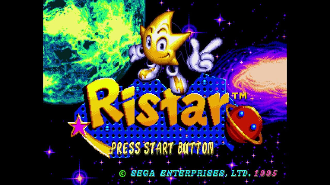 Ristar (Mega Drive/Genesis) playthrough ~Longplay~