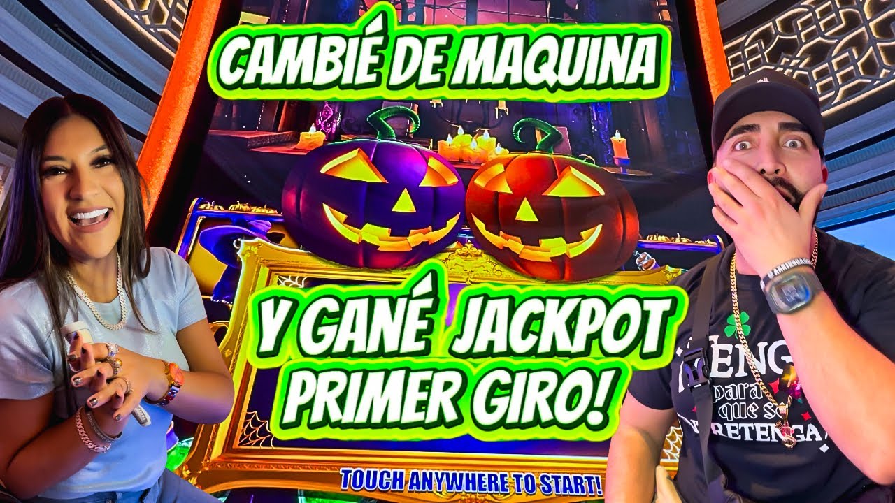 🎃 CAMBIÉ DE MAQUINA Y CAYÓ JACKPOT EN MI PRIMER GIRO!! 