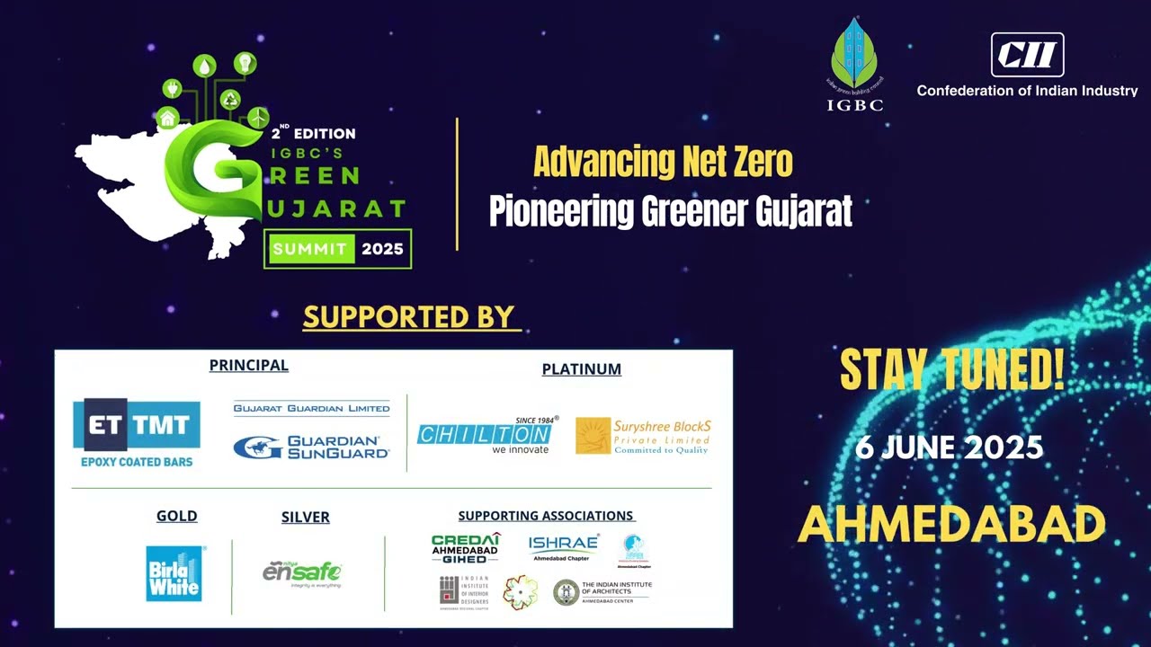 Join the Revolution at IGBC Green Gujarat Summit 2025 in Ahmedabad
