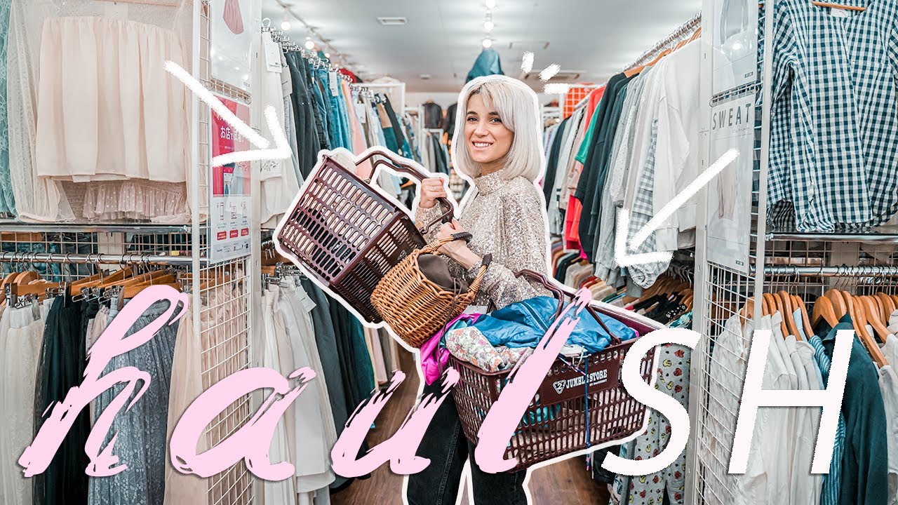 Cumparaturi SECOND HAND in JAPONIA. HAUL + try on
