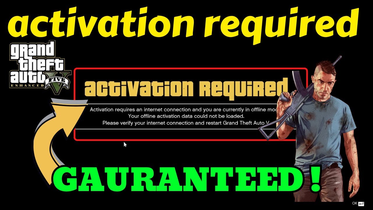 GTA V Activation required fix