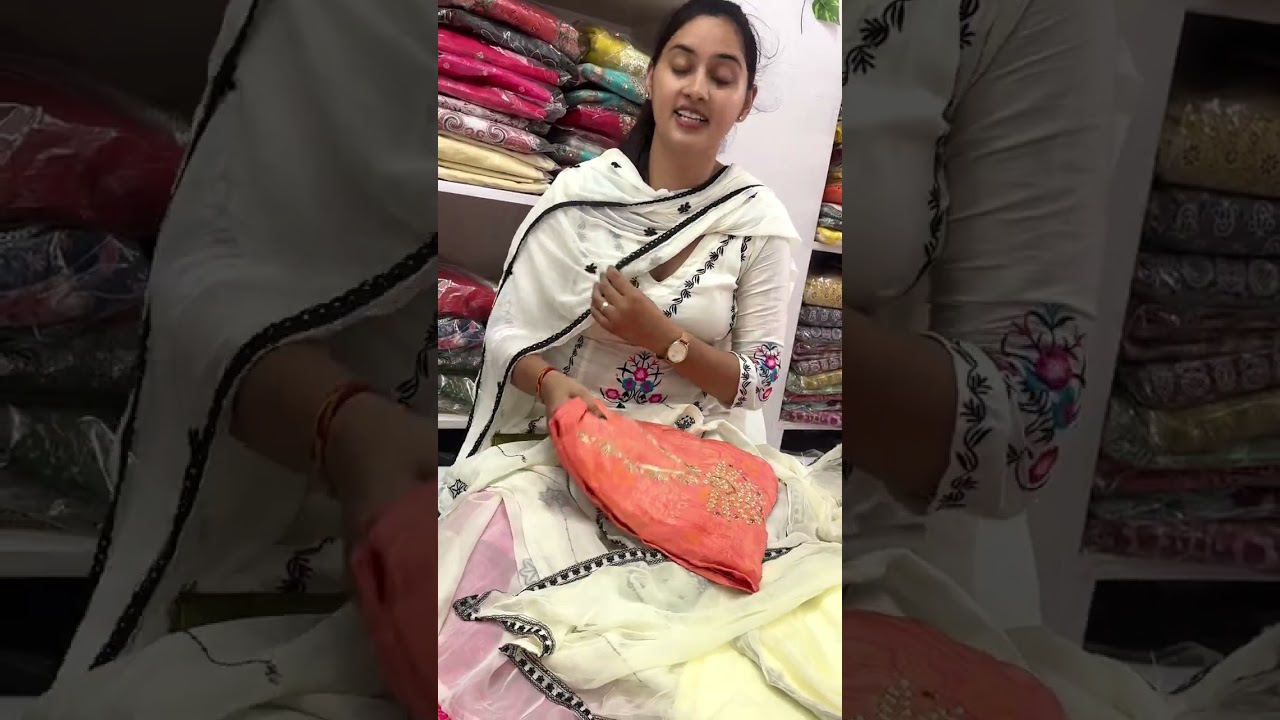 सेल में पार्टीवेयर सूट 👉order no 9817981468