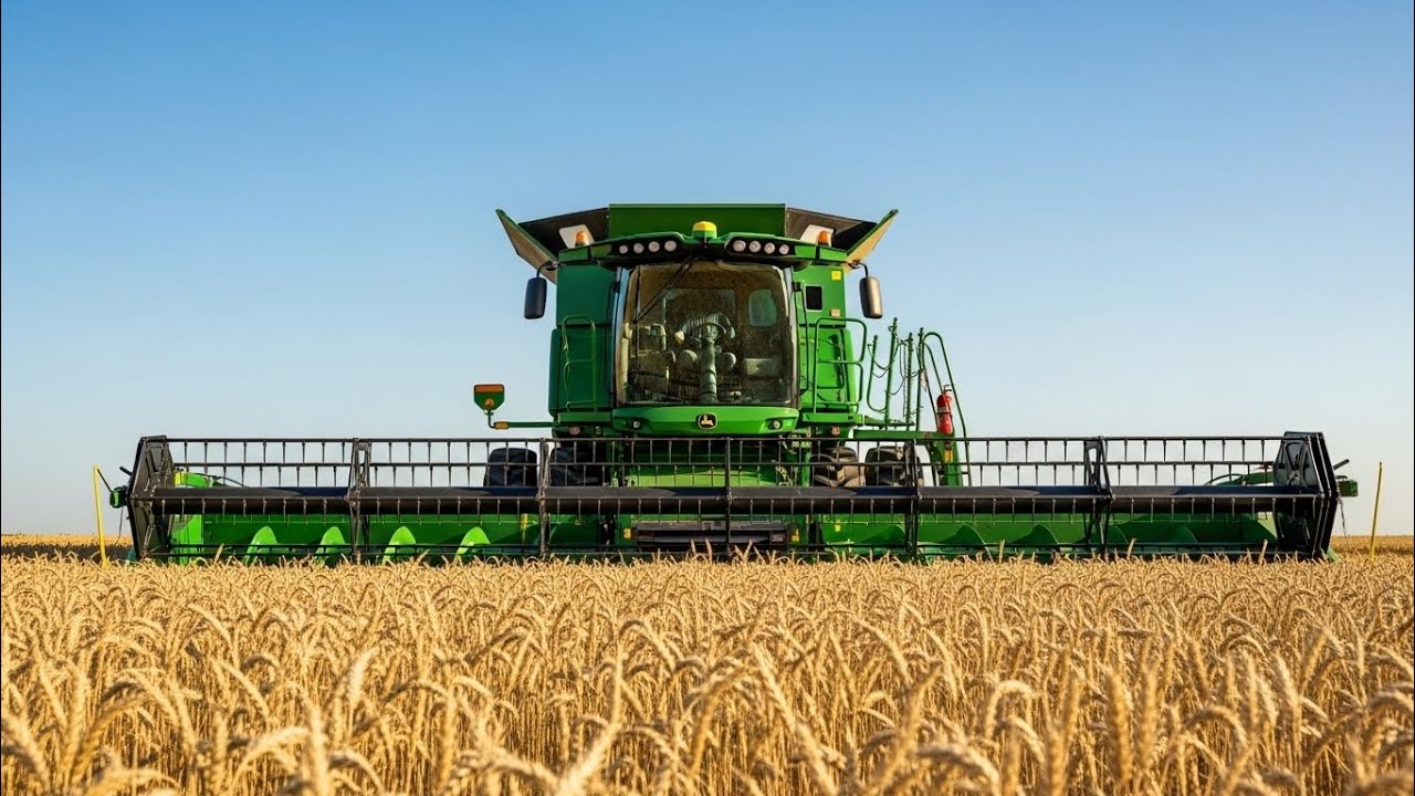 John Deere T670i 2026 – Der Stärkste Mähdrescher seiner Klasse? Volle Power im Feldtest 🚜🔥