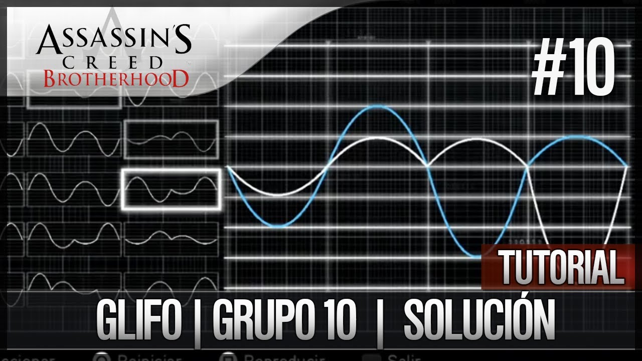 Assassin's Creed Brotherhood | Walkthrough Español | Glifo | Grupo 10 | Solución