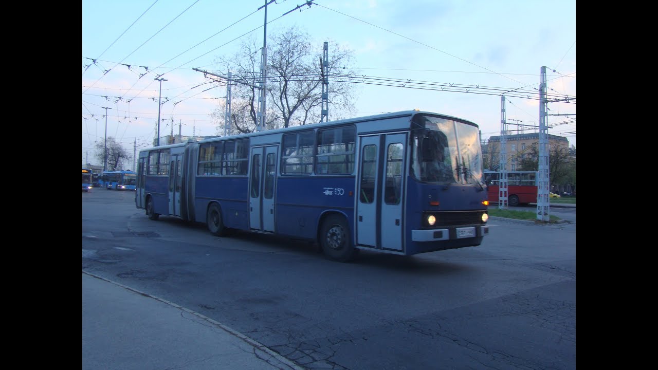 Автобусы Икарус 280 в Будапеште
