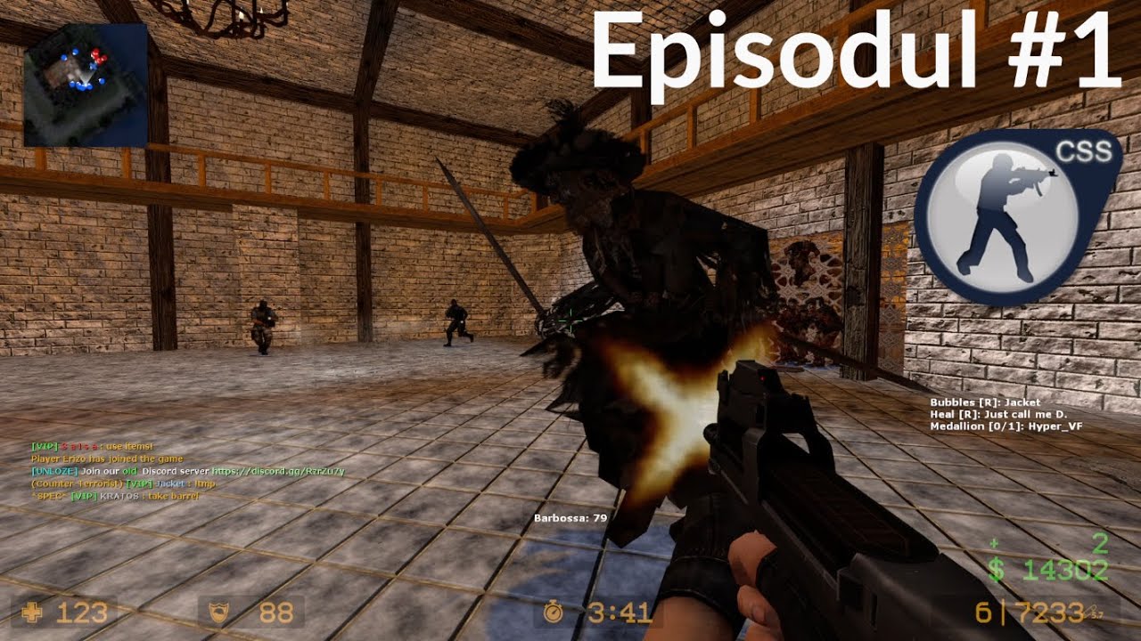 1 sclav depresiv joaca Counter-Strike: Source Zombie Escape Episodul #1