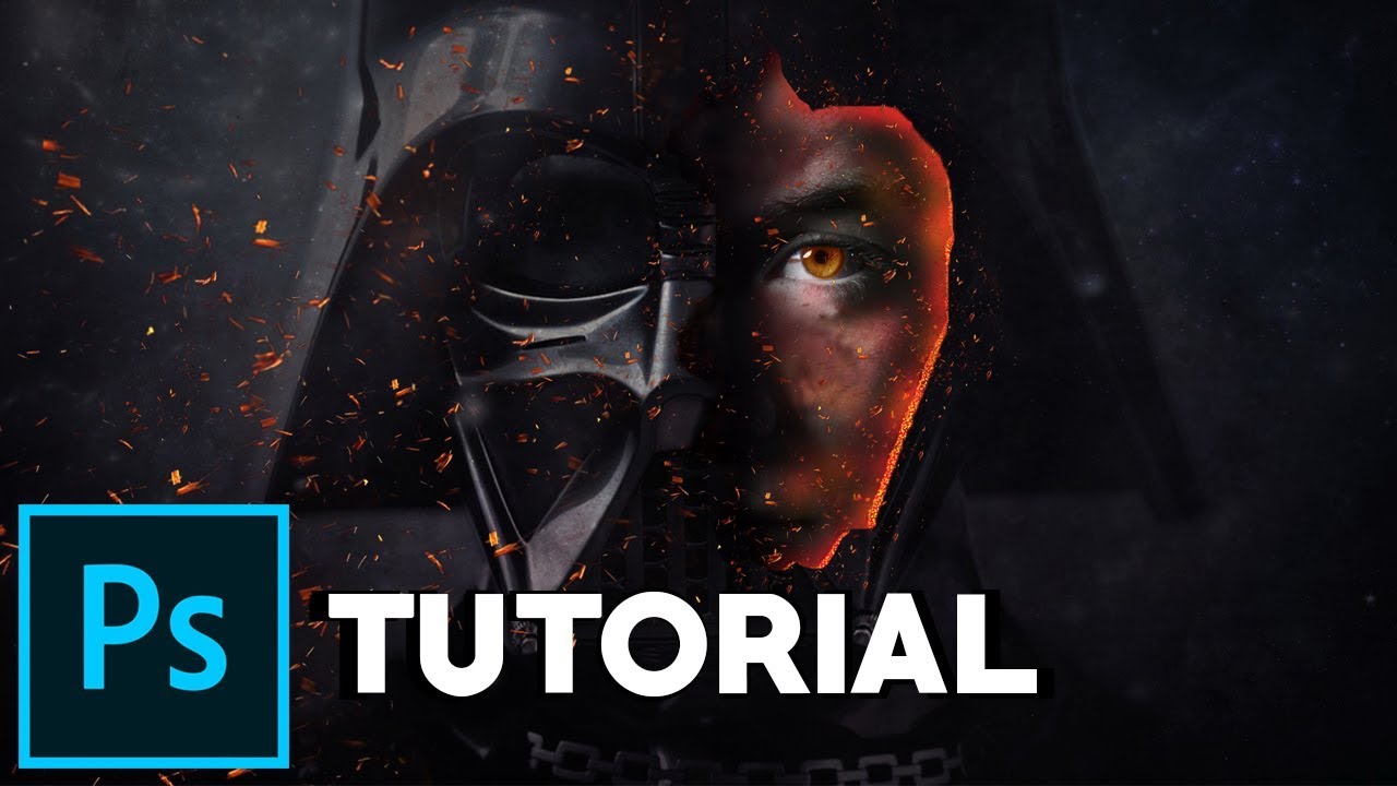 Darth Vader Mask - Photoshop Tutorial