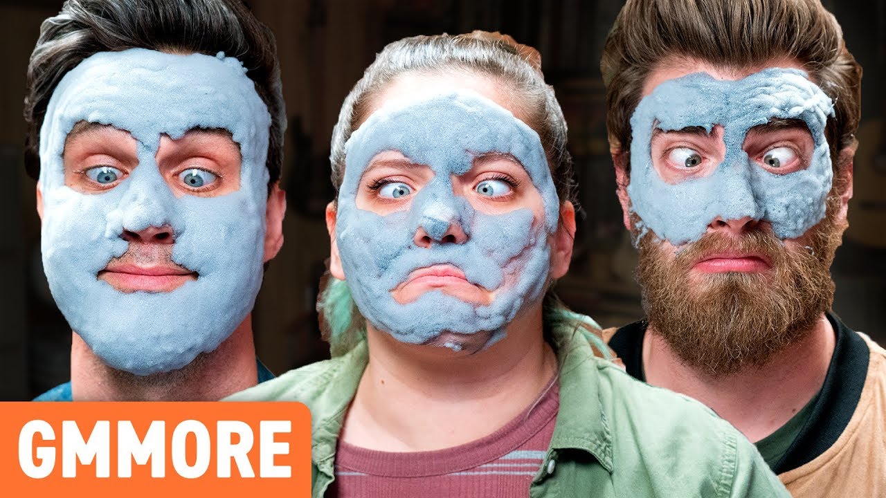 We Try Bubble Face Masks