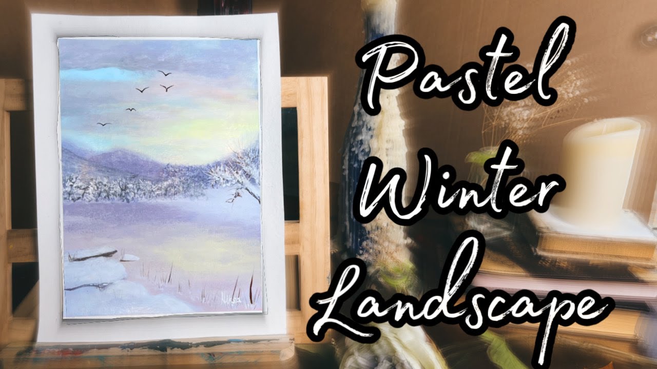 Frozen Lake | Acrylic | Relaxing
