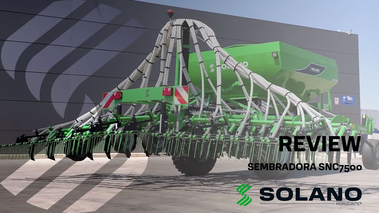 REVIEW: LAS MEJORAS DE NUESTRA SEMBRADORA SNC7500 - Solano horizonte