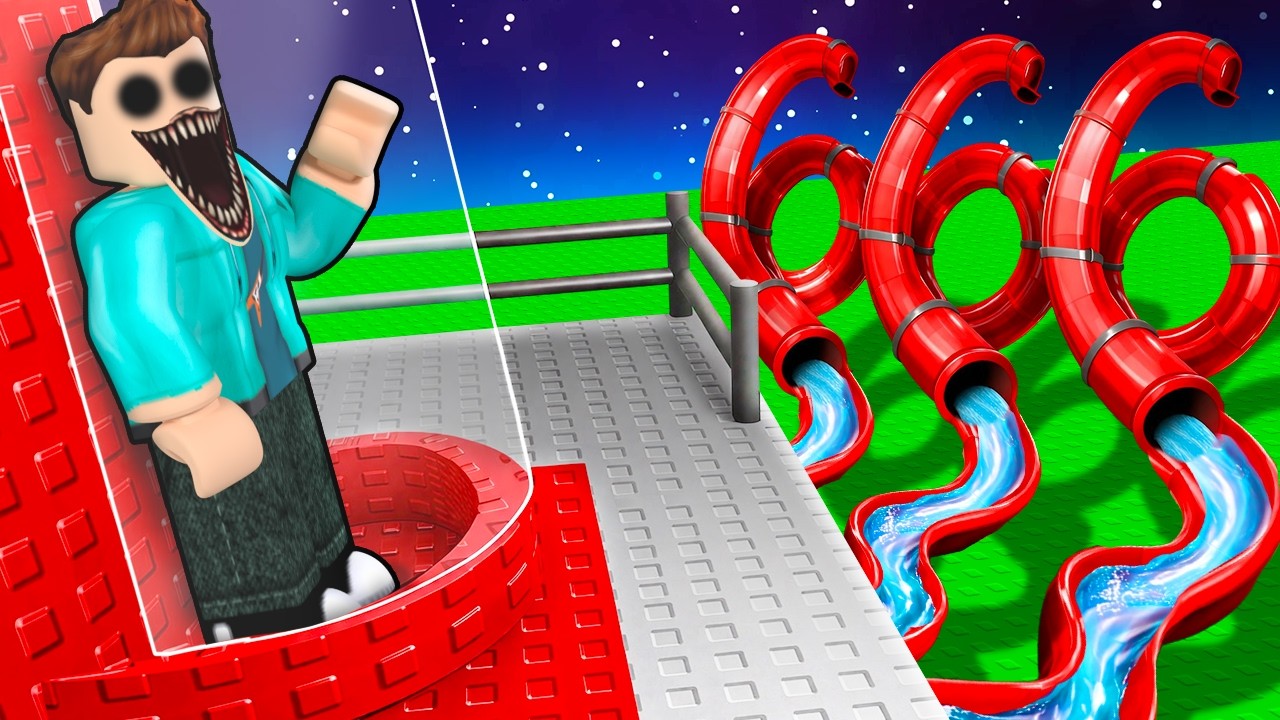 I OPENED THE BIGGEST 666 WATER PARK IN ROBLOX | ENGLISH