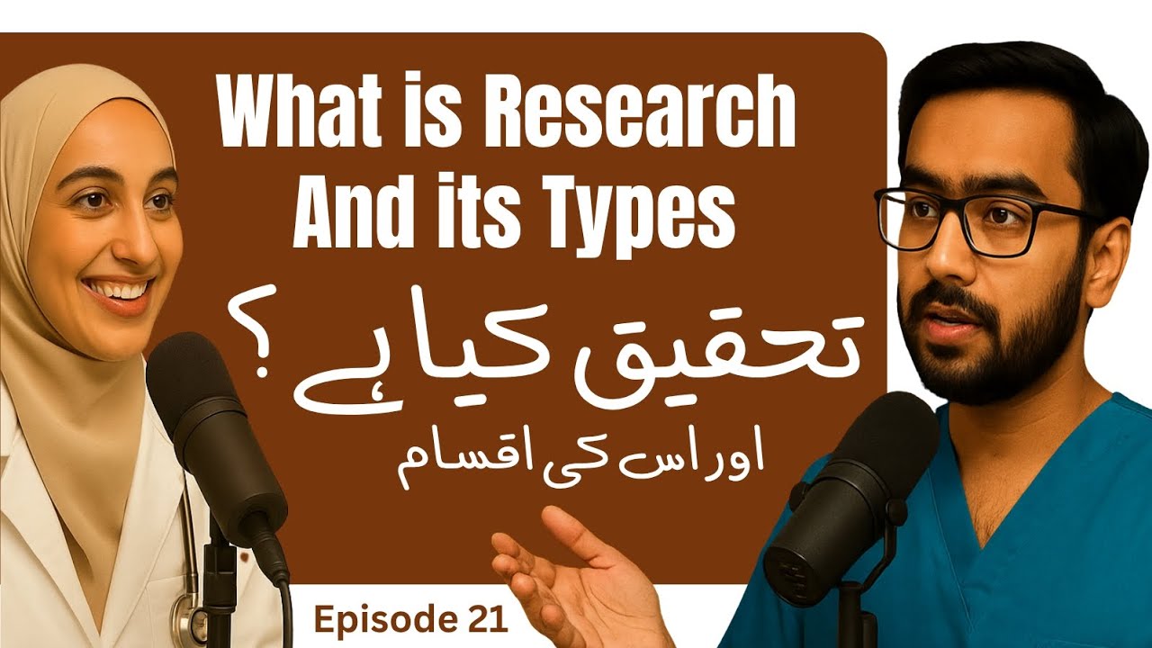 What is Research and its types| تحقیق کیا ہے اور اس کی اقسام| Episode 21 | Dr Ali Muslim Raza