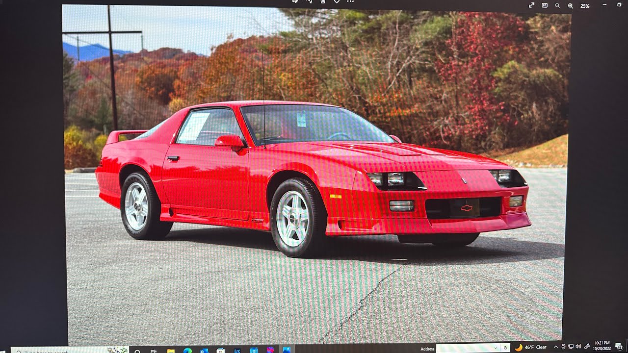 1991 Camaro Z28 with 6 miles