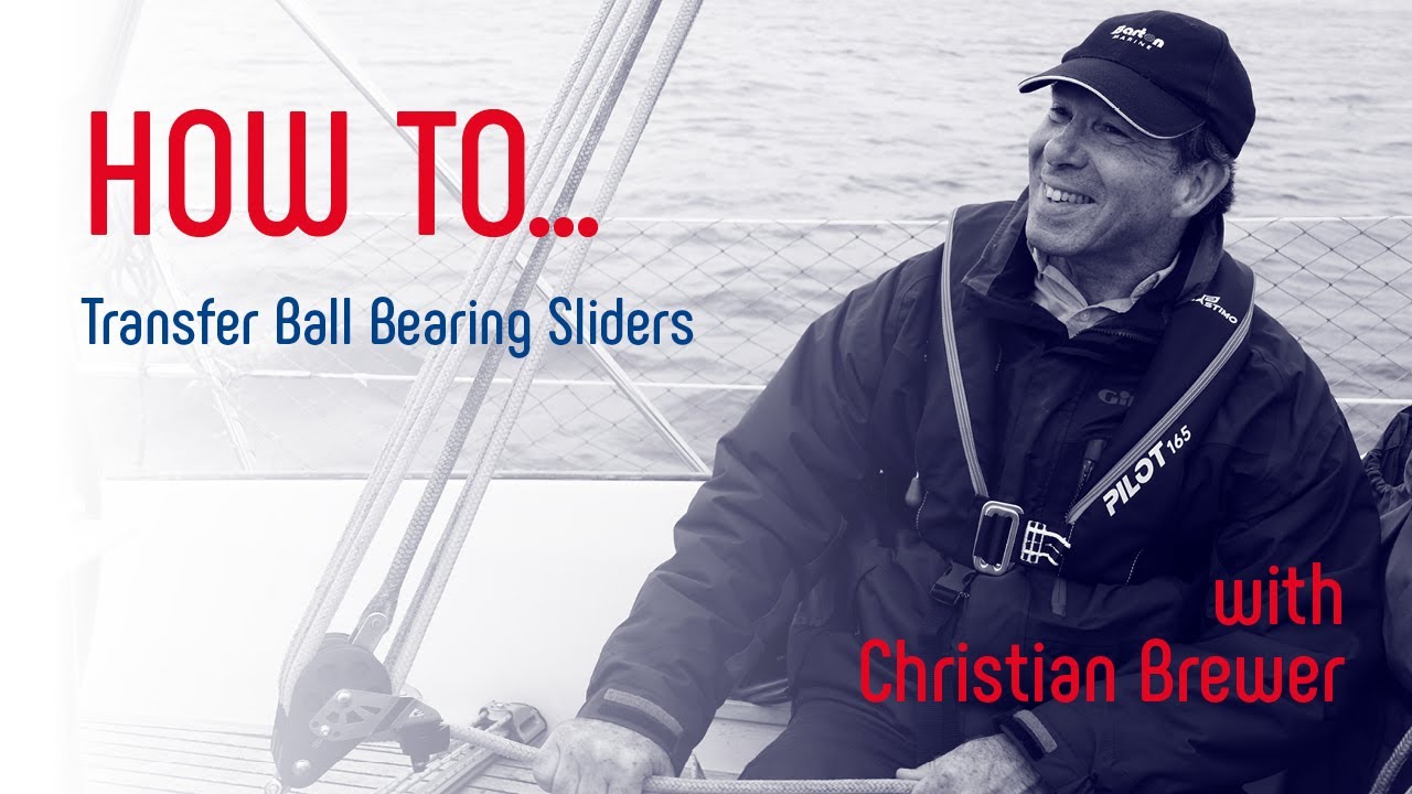 How to transfer ball bearing sliders