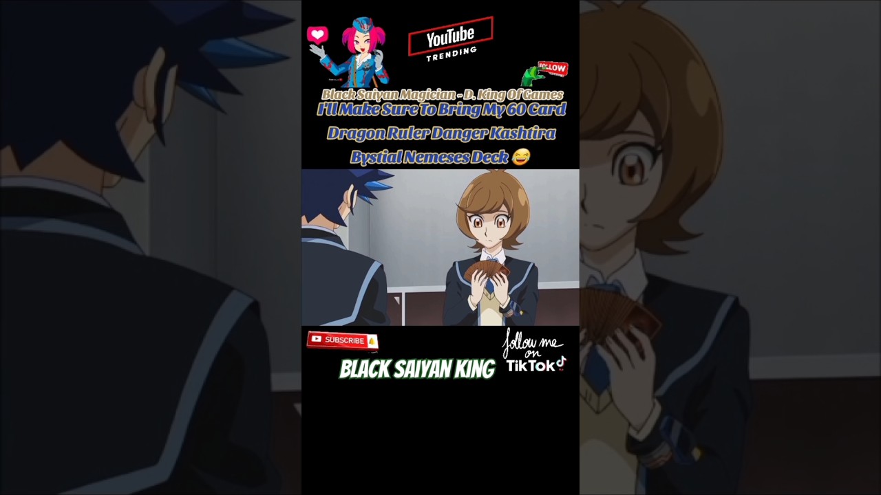 Yu-Gi-Oh! VRAINS | Skye Zaizen Checks Yusaku Fujiki's Deck