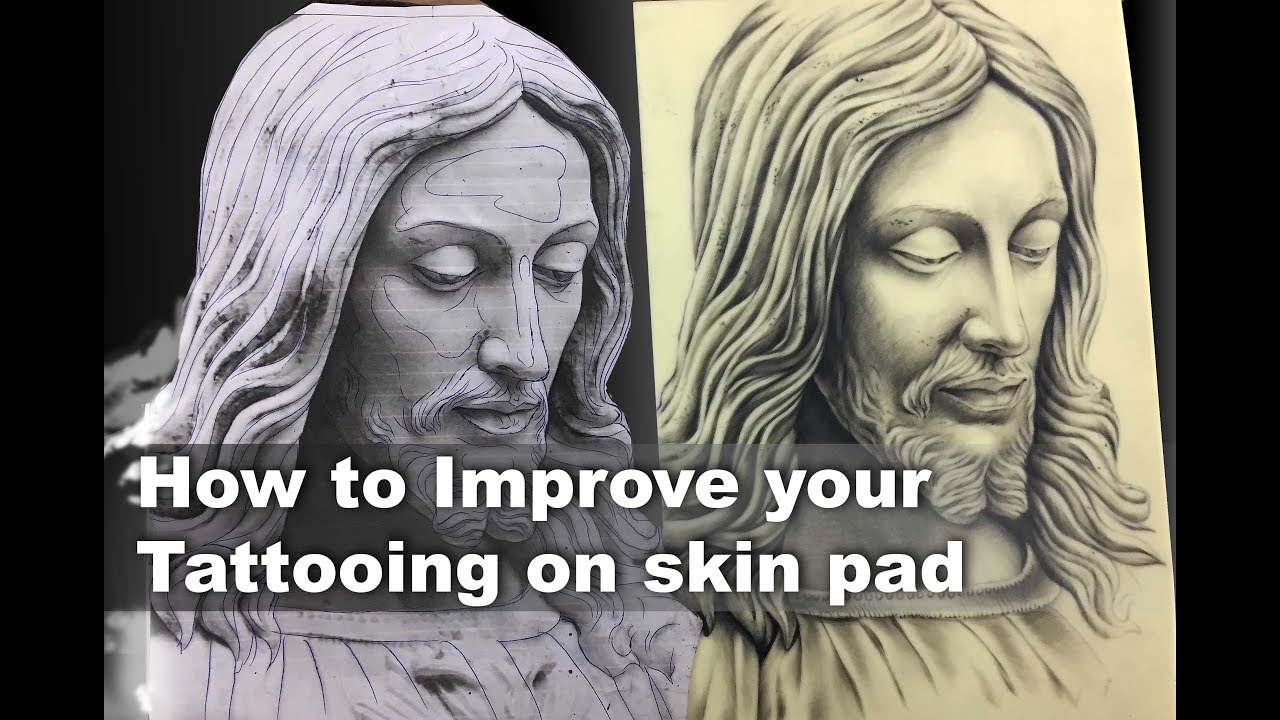 How to Improve your Tattooing on skin pad | for Beginner Tattoo Artist | Tutorial Part - 22