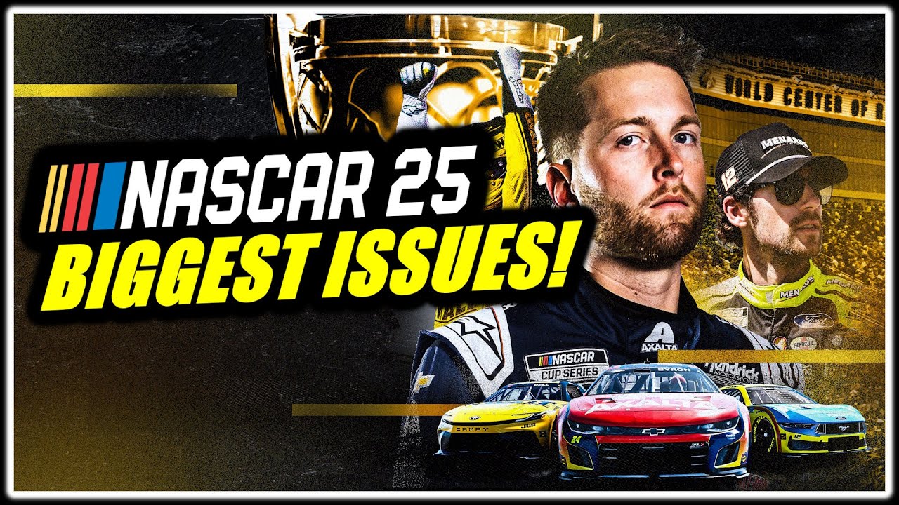 NASCAR '25: САМЫЕ БОЛЬШИЕ ПРОБЛЕМЫ!