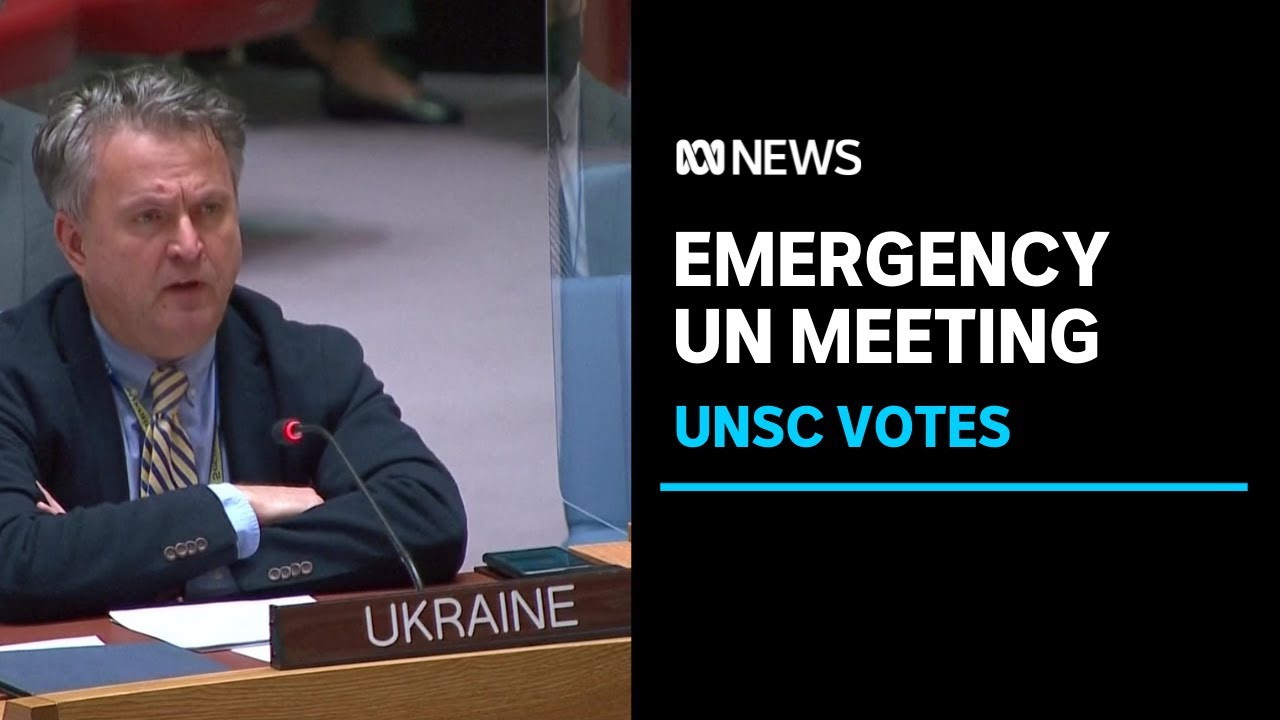 IN FULL: UN Security Council call rare emergency GA meeting on Ukraine | ABC News