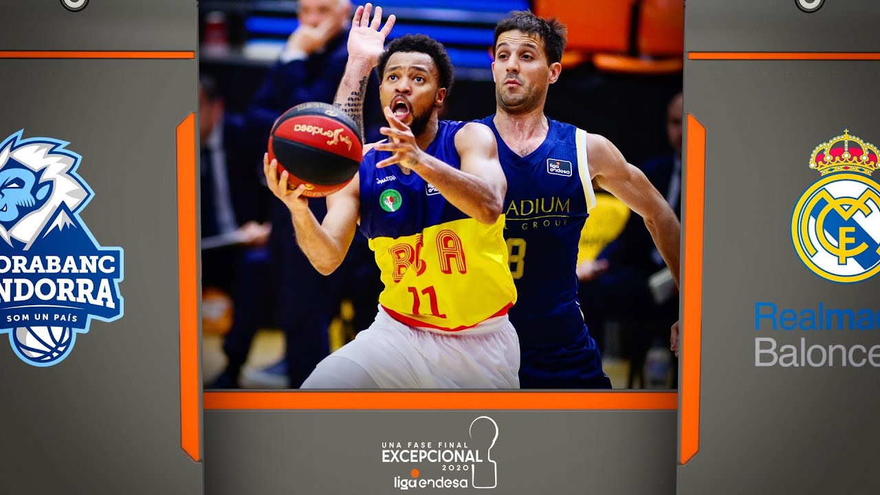 Morabanc Andorra - Real Madrid (91-75) RESUMEN | Fase Final Liga Endesa