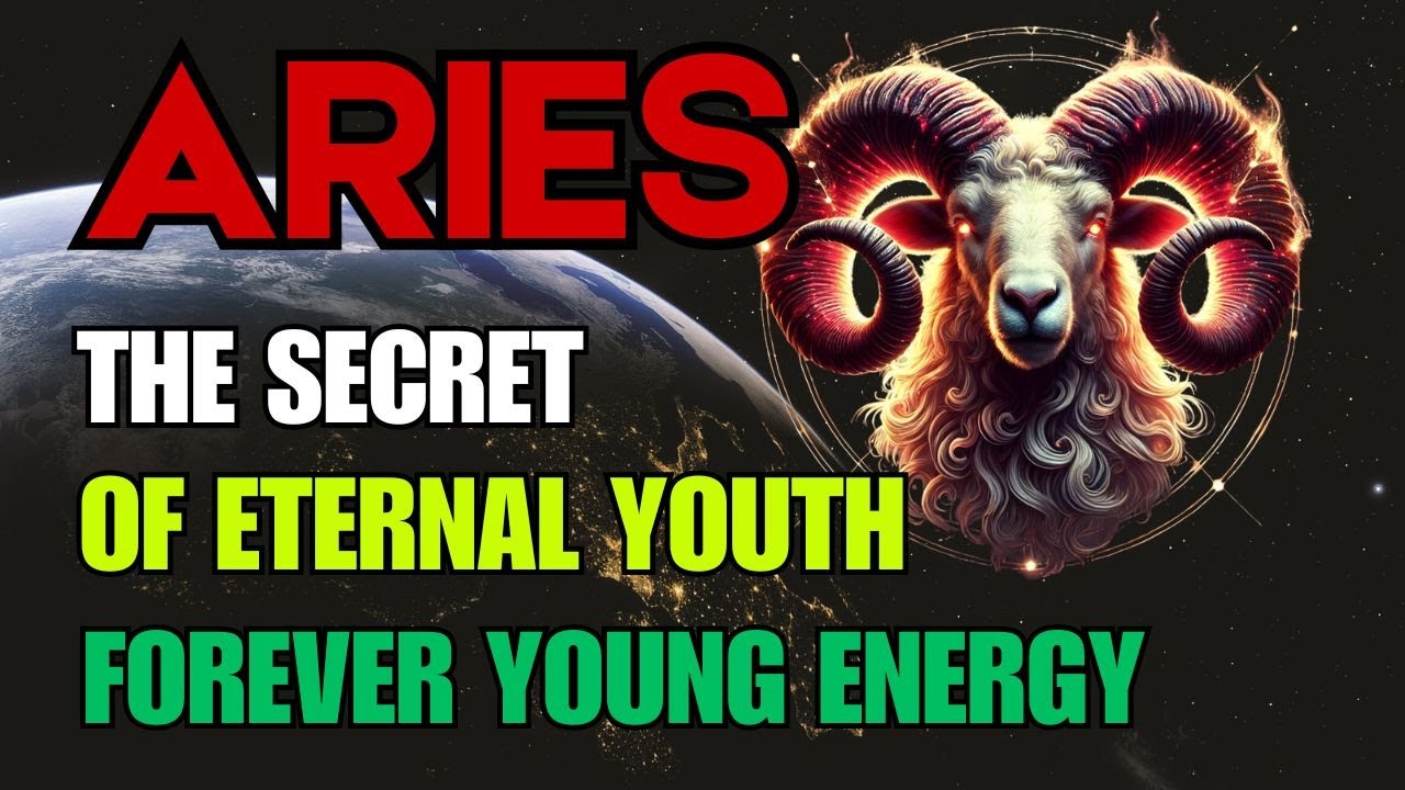 ARIES ♈ Why Do You Look So Young? 😍 The Secret of Eternal Youth Revealed!