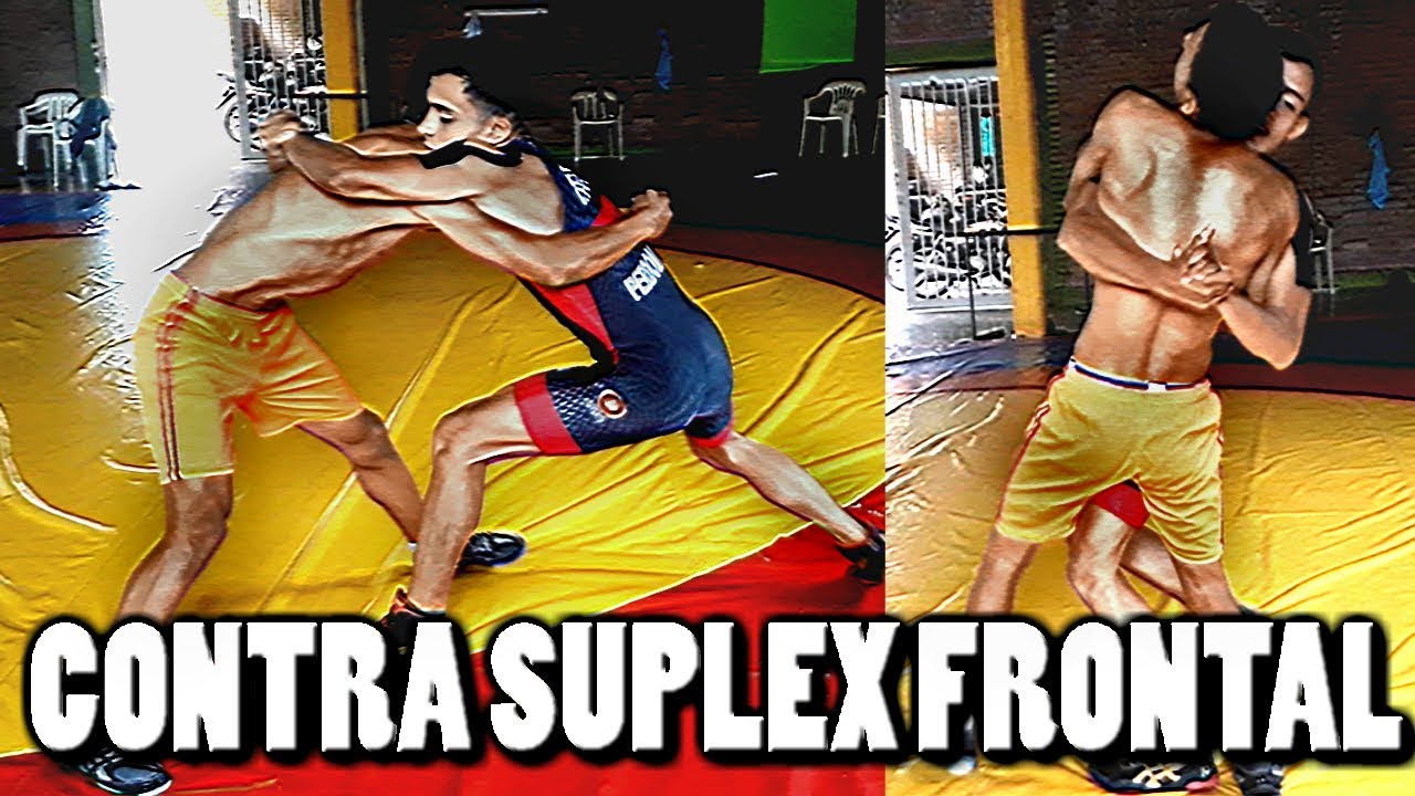 CONTRAATAQUE PARA SUPLEX FRONTAL | TECNICAS DE LUCHA OLIMPICA | SUPLEX DE FRENTE