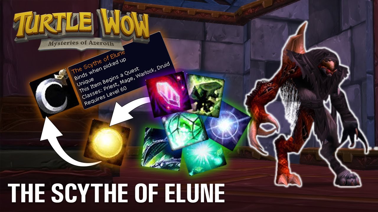 The Scythe of Elune | Turtle WOW