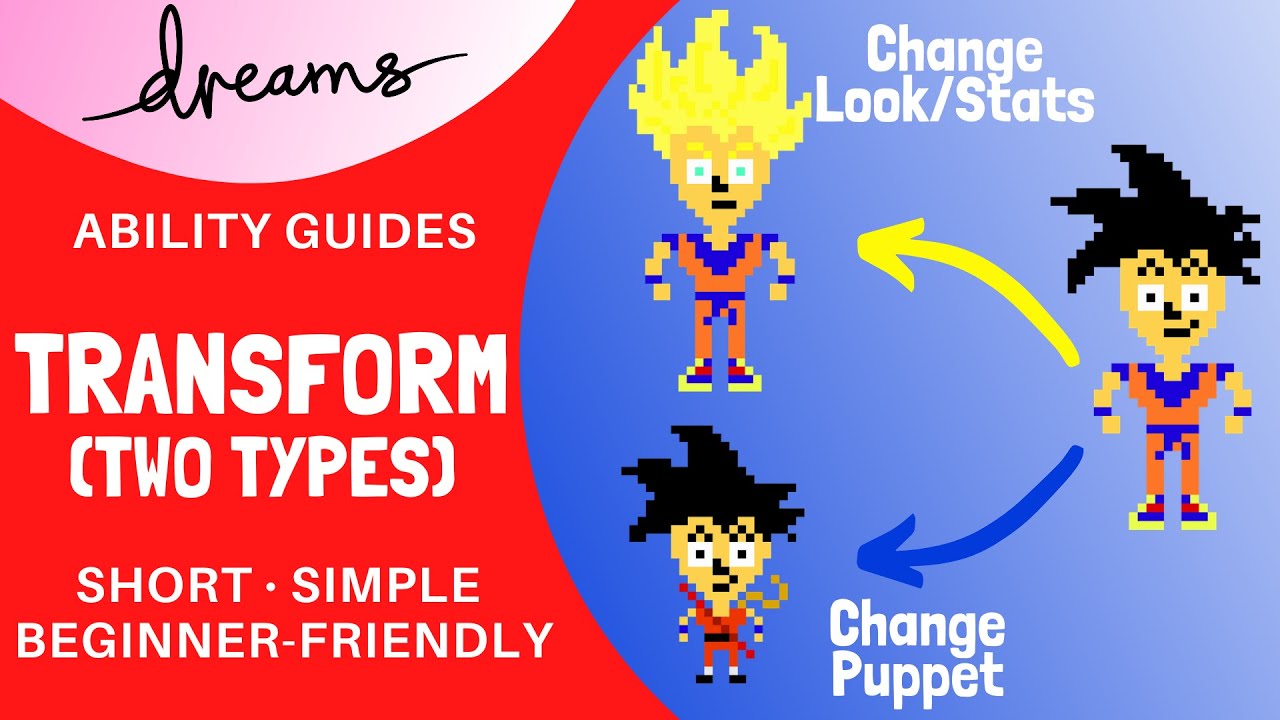 Dreams PS4 | Transform | Ability Guide/Tutorial
