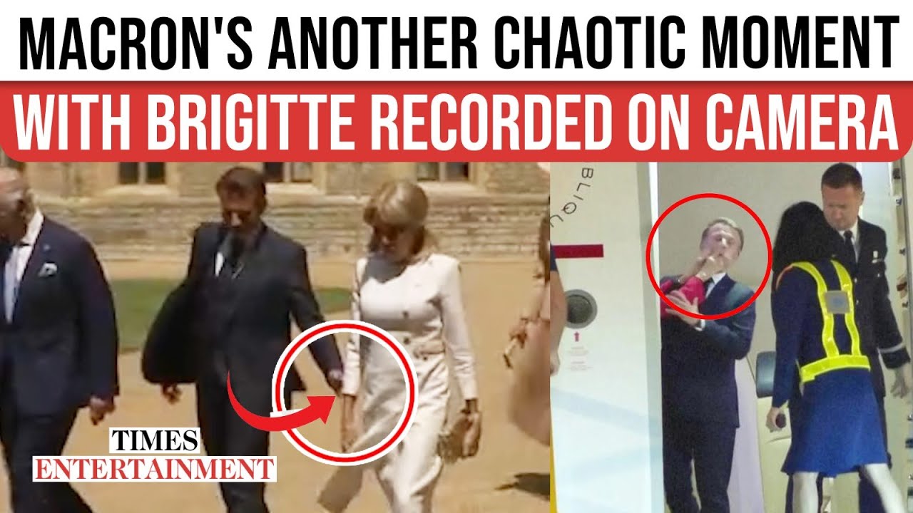 Macron Leans Forward But FAILS: Caught With Brigitte In Another SNAFU; French President's U.K. Chaos