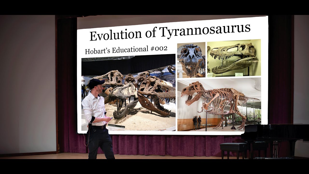 Evolution of Tyrannosaurus LIVE lecture with Q&A