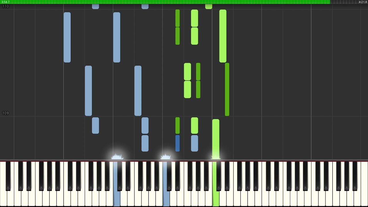 Die Antwoord - Alien [Piano Tutorial Synthesia]